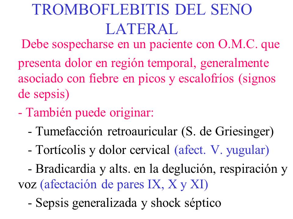 Si la tromboflebitis es peligroso esto